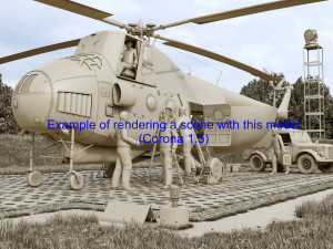Mil Mi-4 3Dモデル