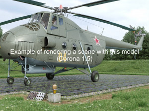 Mil Mi-4 3Dモデル