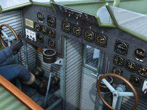 Tupolev TB-3 with 4 engines M17 3Dモデル