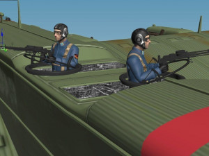 Tupolev TB-3 with 4 engines M17 3Dモデル