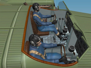 Tupolev TB-3 with 4 engines M17 3Dモデル