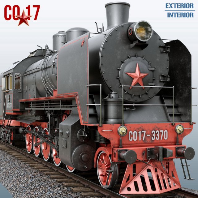 SO-17 3D Модель .c4d .max .obj .3ds .fbx .stl .blend 