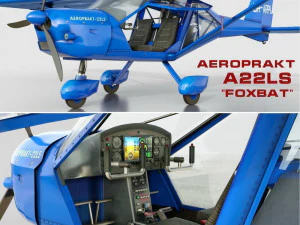 A22LS 航空 3D 模型