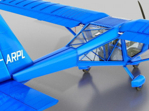 A22LS Aeropract 3D 模型