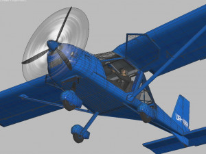 A22LS Aeropract 3D 模型