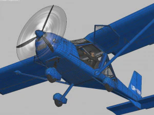A22LS Aeropract 3D Model