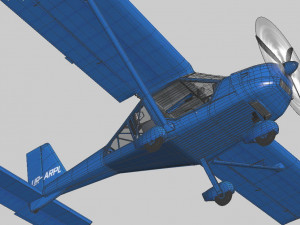 A22LS Aeropract 3D 模型