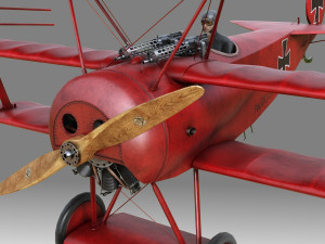 Fokker DR-1 3D Model