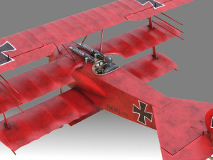 Fokker DR-1 3D Model
