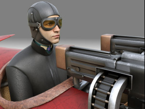 Fokker DR-1 3D Model