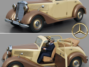 Mercedes-Benz 170V 3D 模型