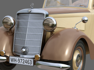 Mercedes-Benz 170V 3D Модель