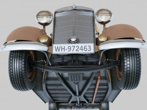 Mercedes-Benz 170V 3D Модель