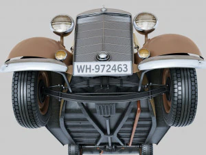 Mercedes-Benz 170V 3D Model