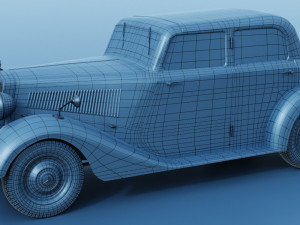 Mercedes-Benz 170V 3D Модель