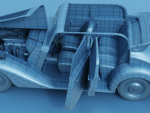 Mercedes-Benz 170V 3D Модель