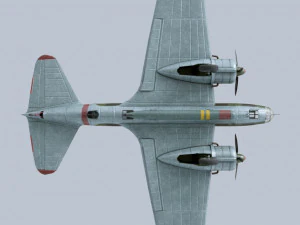 Ilyushin IL-4 3D Model