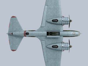 Ilyushin IL-4 3D Модель
