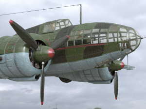Ilyushin IL-4 3D Модель