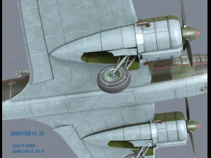 Ilyushin IL-4 3D Model