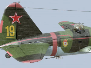 Ilyushin IL-4 3D Model