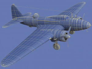 Ilyushin IL-4 3D Model