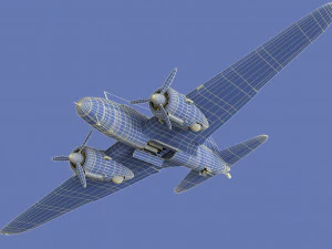 Ilyushin IL-4 3D Model