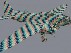 Ilyushin IL-4 3D Model