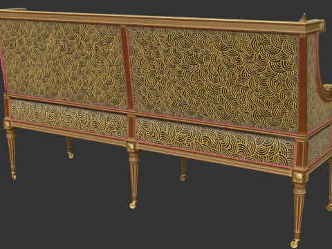 Set classic BELLONI 3D Model
