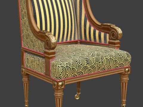 Set classic BELLONI 3D Model