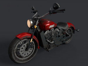 bike 3D 模型