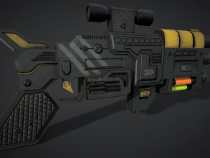 sci-fi ray 3D 모델