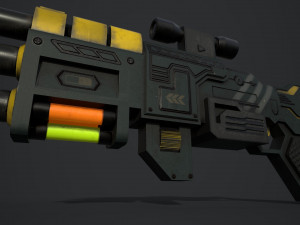 sci-fi ray 3D 모델