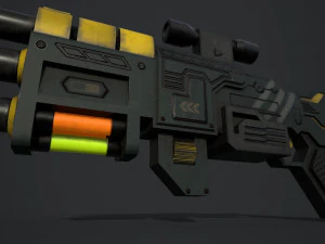 sci-fi ray 3D Model