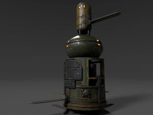 smart robot 3D Model