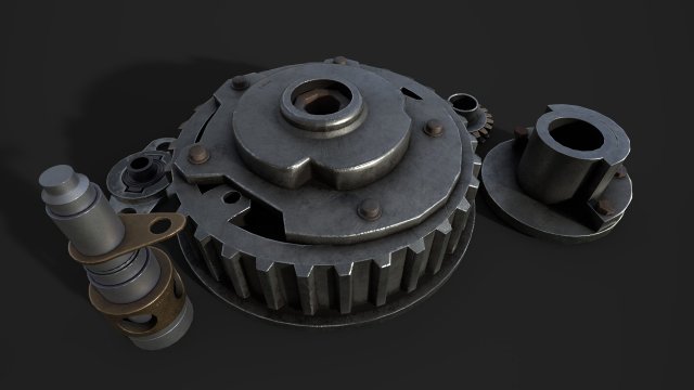 spare parts Modèle 3D .c4d .max .obj .3ds .fbx .stl .blend 