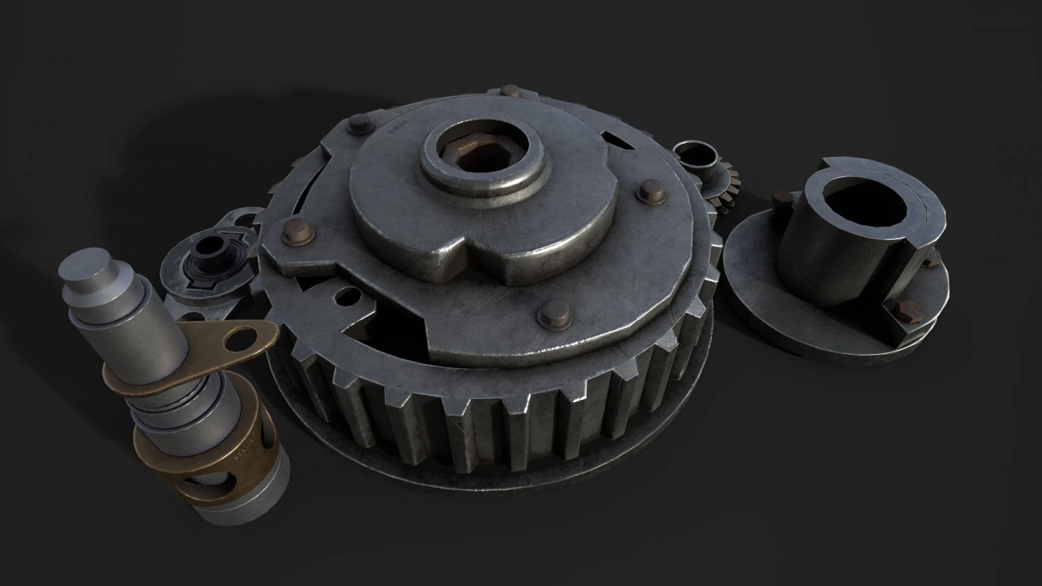 spare parts 3D Model .c4d .max .obj .3ds .fbx .stl .blend 