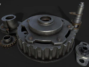 spare parts 3D Model