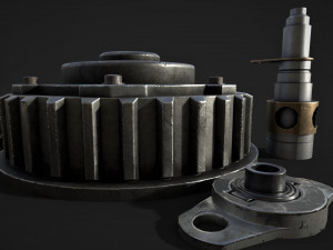 spare parts Modèle 3D