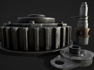 spare parts 3D Model