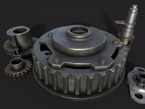 spare parts Modèle 3D