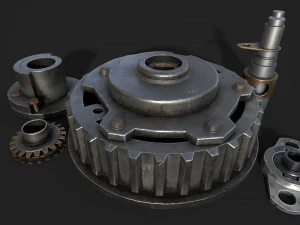 spare parts 3D Model