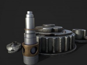 spare parts Modèle 3D