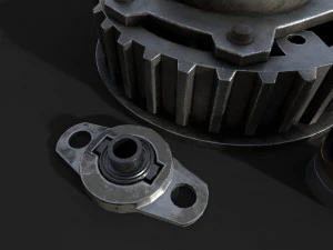 spare parts 3D Model
