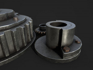spare parts Modèle 3D