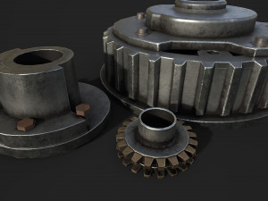 spare parts Modèle 3D