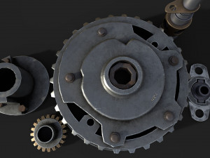spare parts Modèle 3D