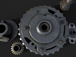 spare parts 3D Model