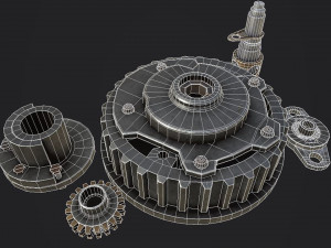 spare parts Modèle 3D