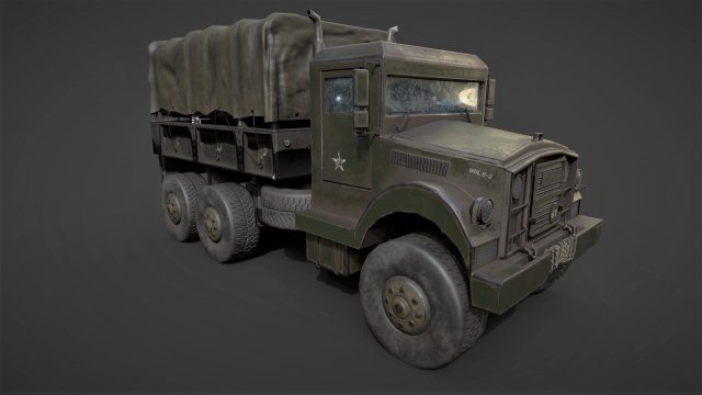 truck 3D 模型 .c4d .max .obj .3ds .fbx .stl .blend 